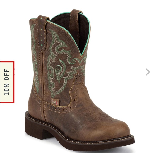 Justin Boots Shoes - Justin Gypsy Women's Embroidered Leather Cowboy Western Boots